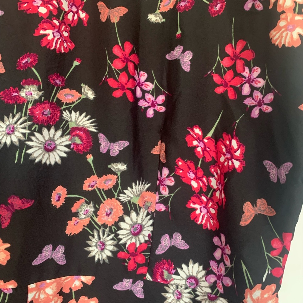 DownEast Black Floral Dress - Picture 3 of 3